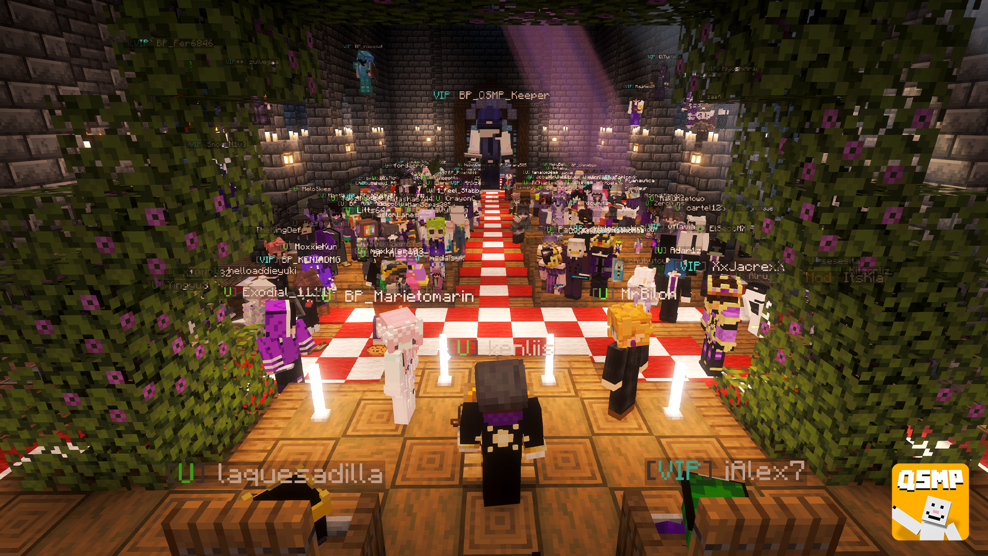 QSMP wedding ceremony